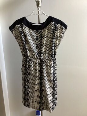 Reptile print dress